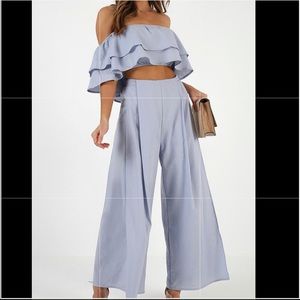 Showpo. light blue linen set